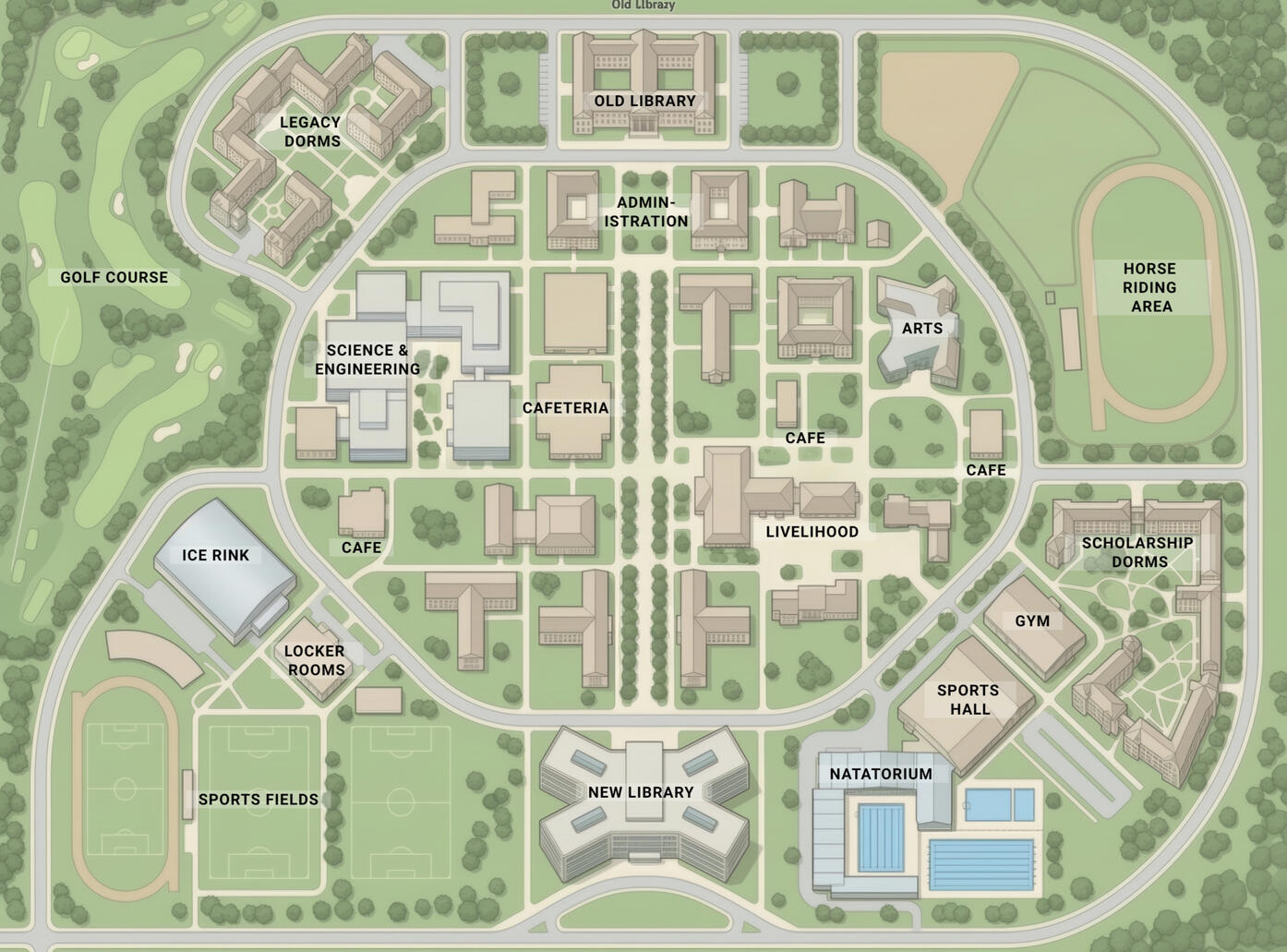 DKU Campus Map
